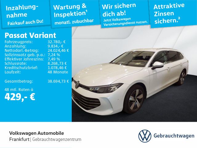 VW Passat Variant 25.161 km 32.780 &euro; Frankfurt 60326