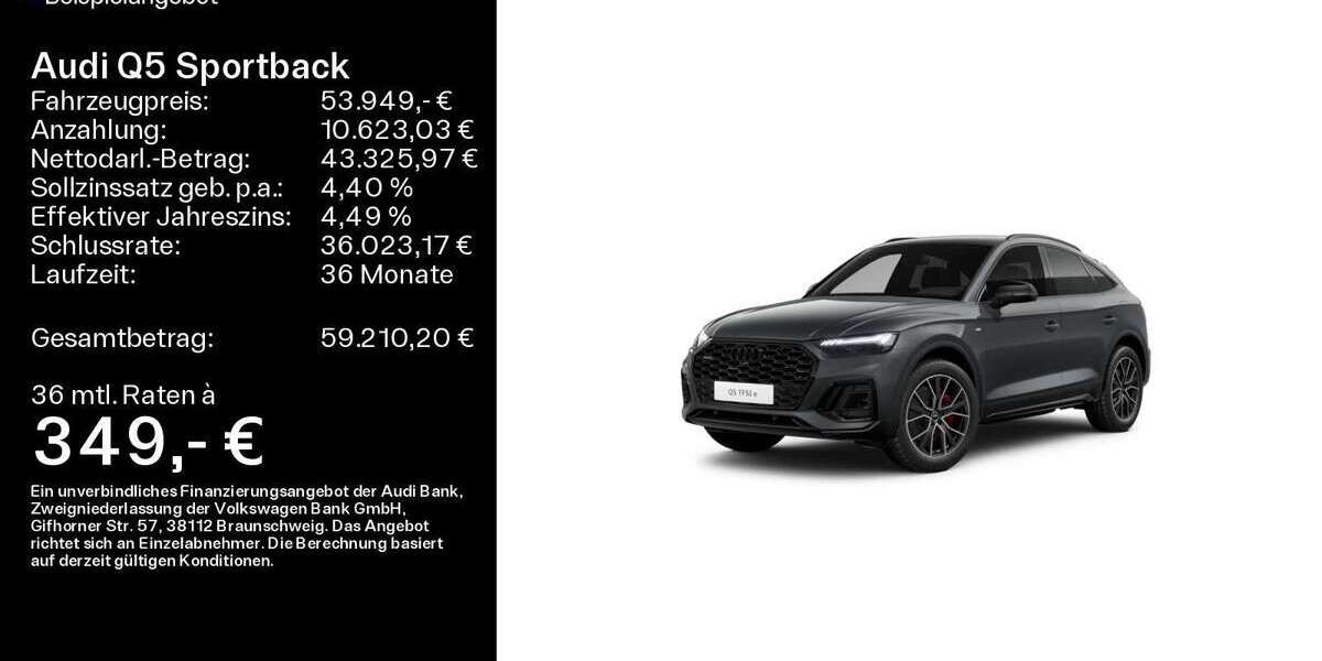 Audi Q5 21.900 km 53.949 &euro; Linsengericht 63589