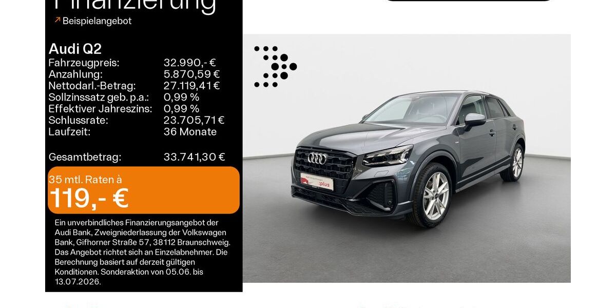 Audi Q2 9.434 km 31.890 &euro; Oberursel 61440
