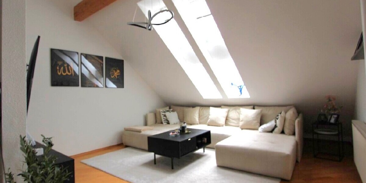 albero:) Licht und Raum auf zwei Ebenen - Studio-Maisonette mit Loggia und Tiefgarage - Etagenwohnung Mainhausen Mainflingen | Angebot:24691020