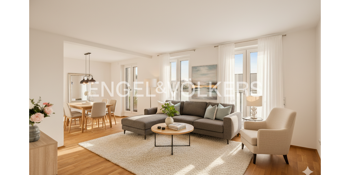 Etagenwohnung Frankfurt am Main Gallus - 3 Zimmer, 110 m&sup2;, 745.000&euro; | Angebot:24407249