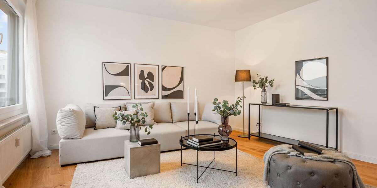 Etagenwohnung Frankfurt am Main Gallus - 2 Zimmer, 54 m&sup2;, 329.500&euro; | Angebot:25423386