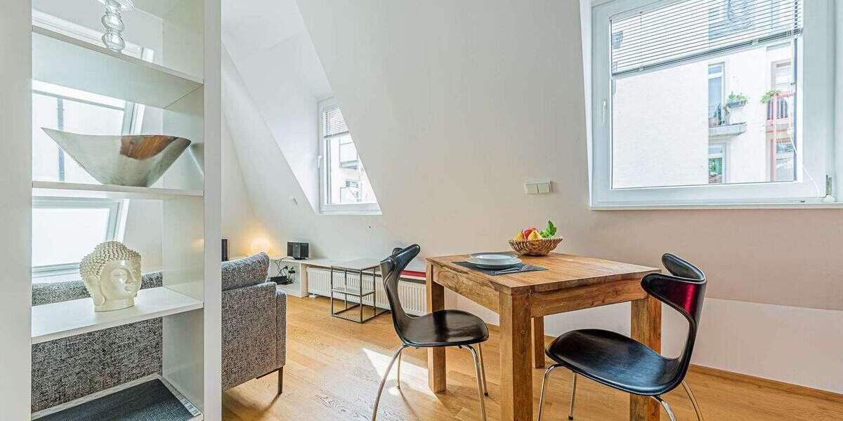Etagenwohnung Frankfurt am Main Ostend - 2 Zimmer, 42 m&sup2;, 1.590&euro; | Angebot:25661922