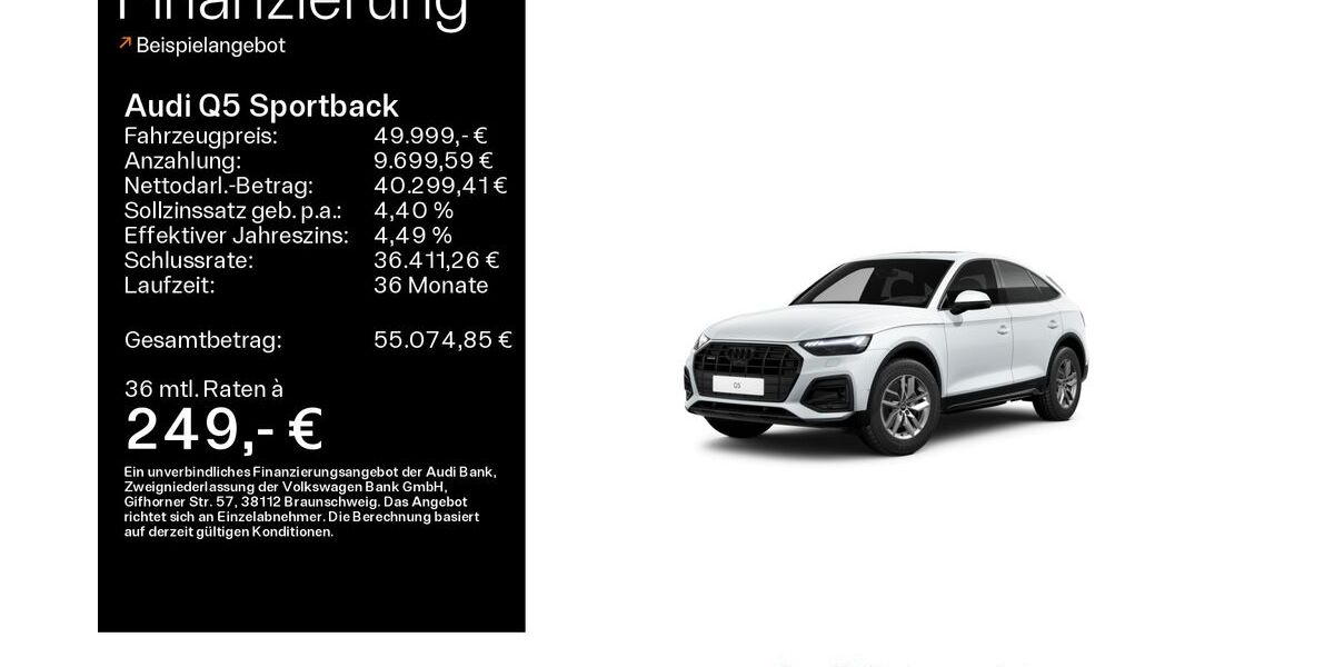 Audi Q5 22.600 km 49.499 &euro; Büdingen-Düdelsheim 63654