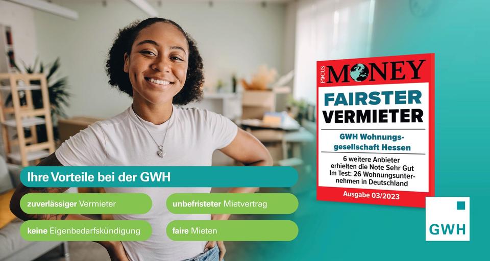 Etagenwohnung Rodgau - 2.5 Zimmer, 59 m&sup2;, 580&euro; | Angebot:14361438