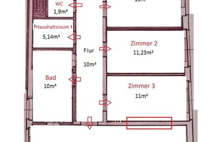 Wohnung Aschaffenburg Damm - 5 Zimmer, 94 m&sup2;, 284.000&euro; | Angebot:25993325