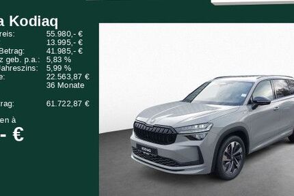 Skoda Kodiaq 6.900 km 55.490 &euro; Rödermark 63322
