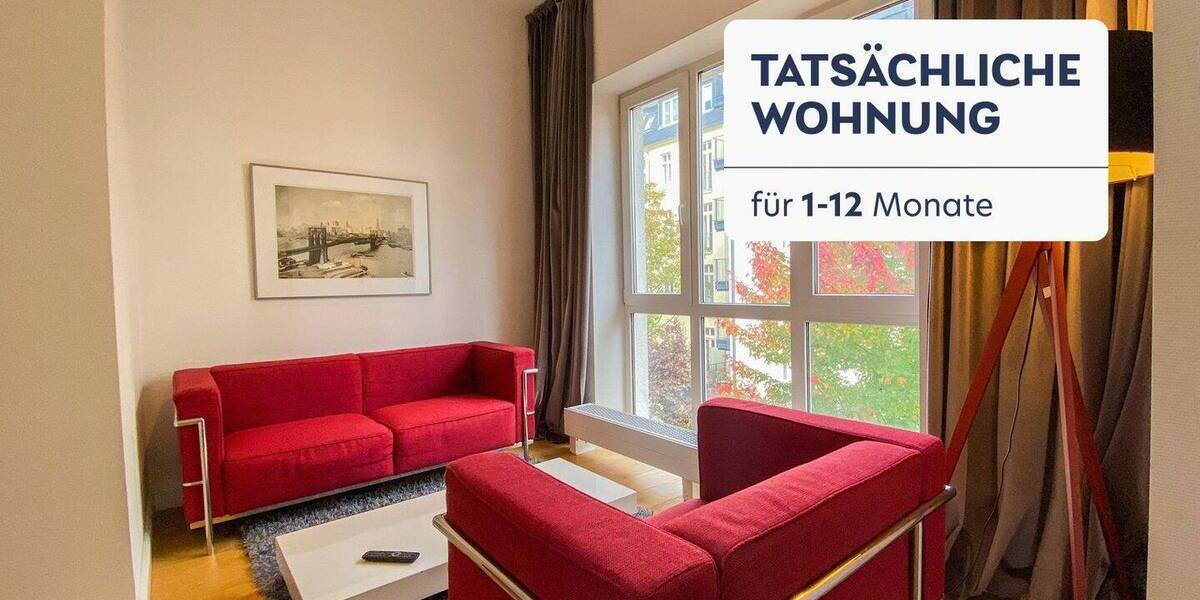 Etagenwohnung Frankfurt am Main Sachsenhausen - 2 Zimmer, 39 m&sup2;, 2.247&euro; | Angebot:25711893
