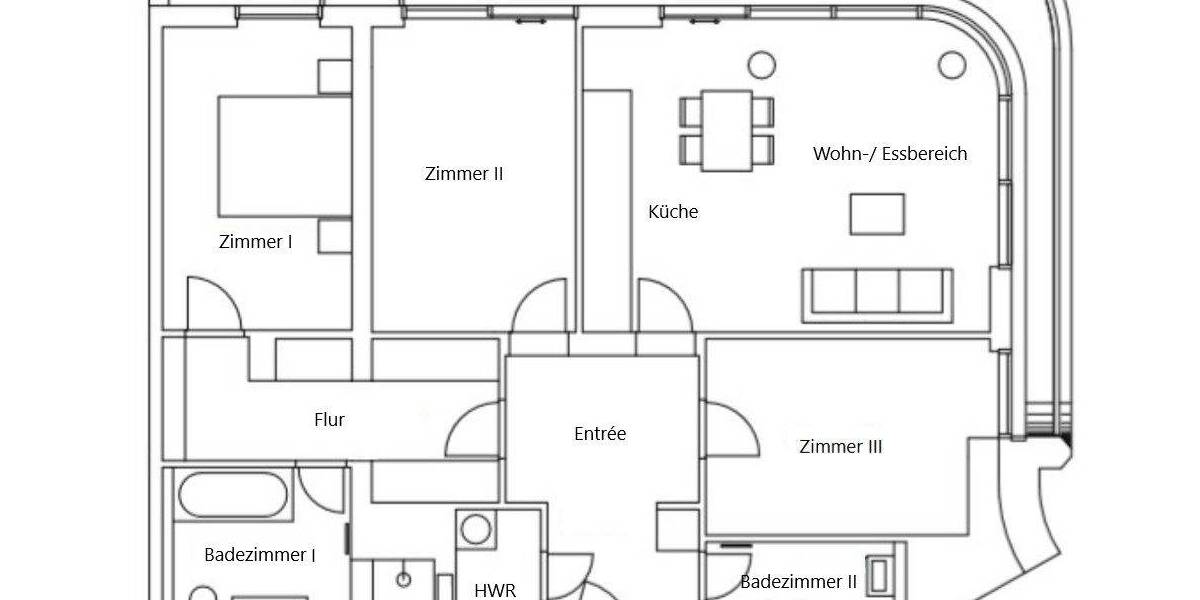 Etagenwohnung Frankfurt am Main Gallus - 4 Zimmer, 118 m&sup2;, 1.500.000&euro; | Angebot:25663758