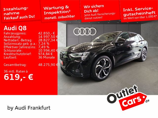 Audi Q8 e-tron 80.867 km 42.850 &euro; Frankfurt am Main 60326
