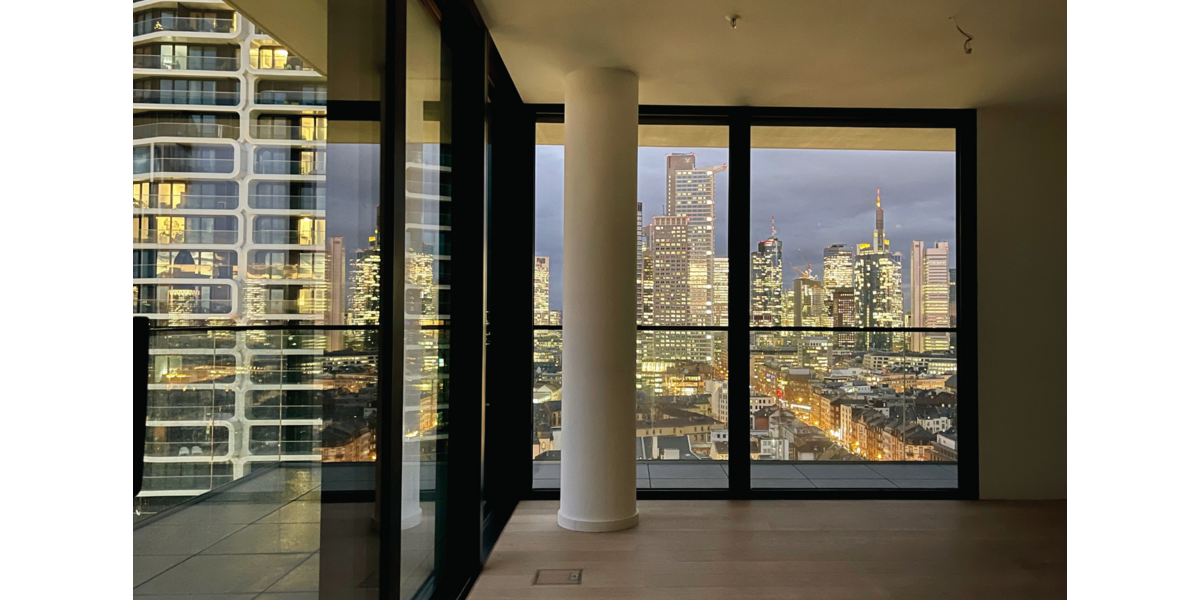 Etagenwohnung Frankfurt am Main Europaviertel - 3 Zimmer, 94 m&sup2;, 1.225.000&euro; | Angebot:24895335