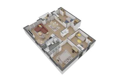 Wohnung Offenbach am Main Bürgel - 4.5 Zimmer, 89 m&sup2;, 480.000&euro; | Angebot:26835204
