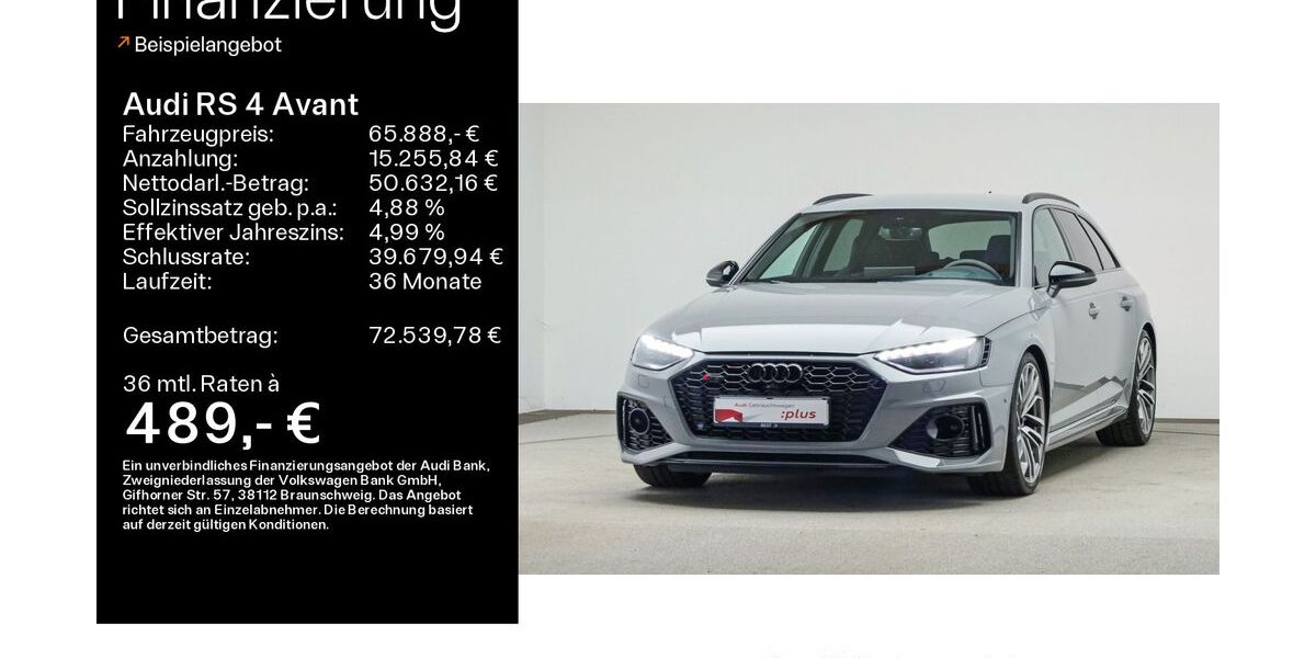 Audi RS4 48.500 km 65.888 &euro; Mühlheim 63165