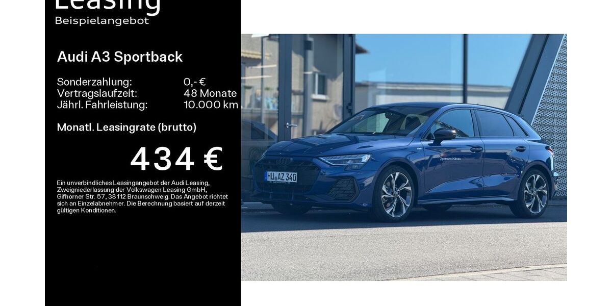 Audi A3 2.500 km 38.620 &euro; Hanau 63452