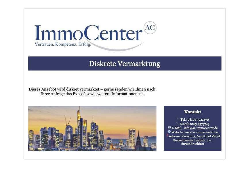 Grundstück Bad Vilbel - 950.000&euro; | Angebot:25908261