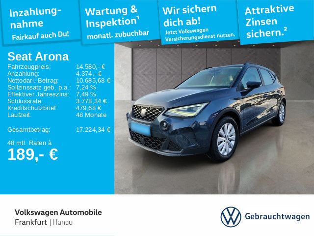 Seat Arona 65.374 km 14.480 &euro; Hanau 63452