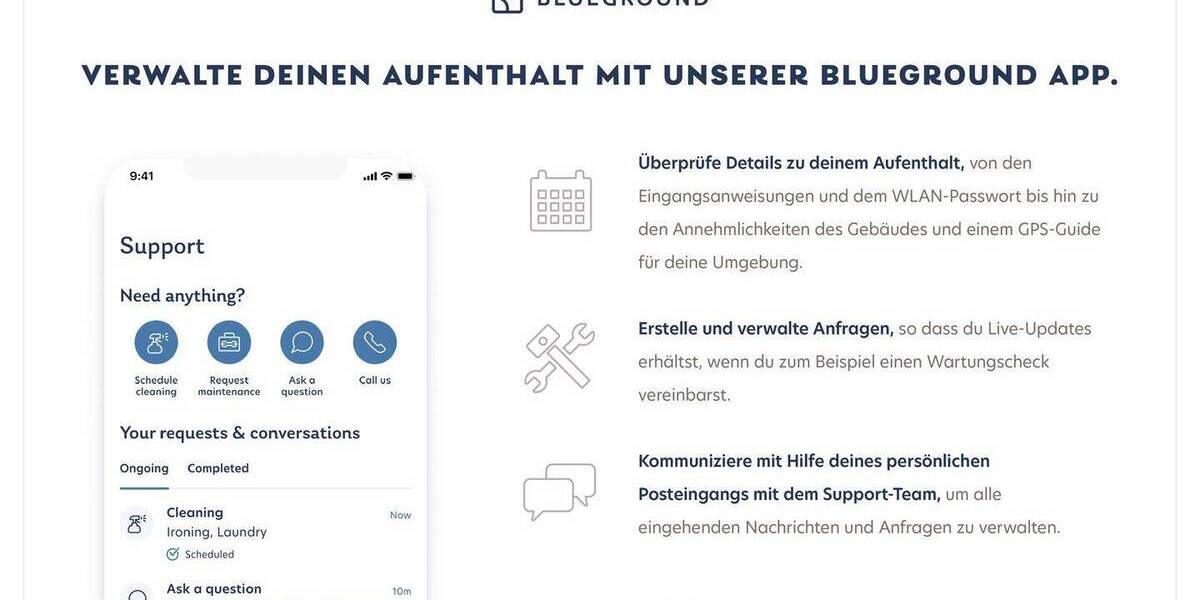 Etagenwohnung Frankfurt am Main Sachsenhausen - 2 Zimmer, 39 m&sup2;, 2.247&euro; | Angebot:25711893