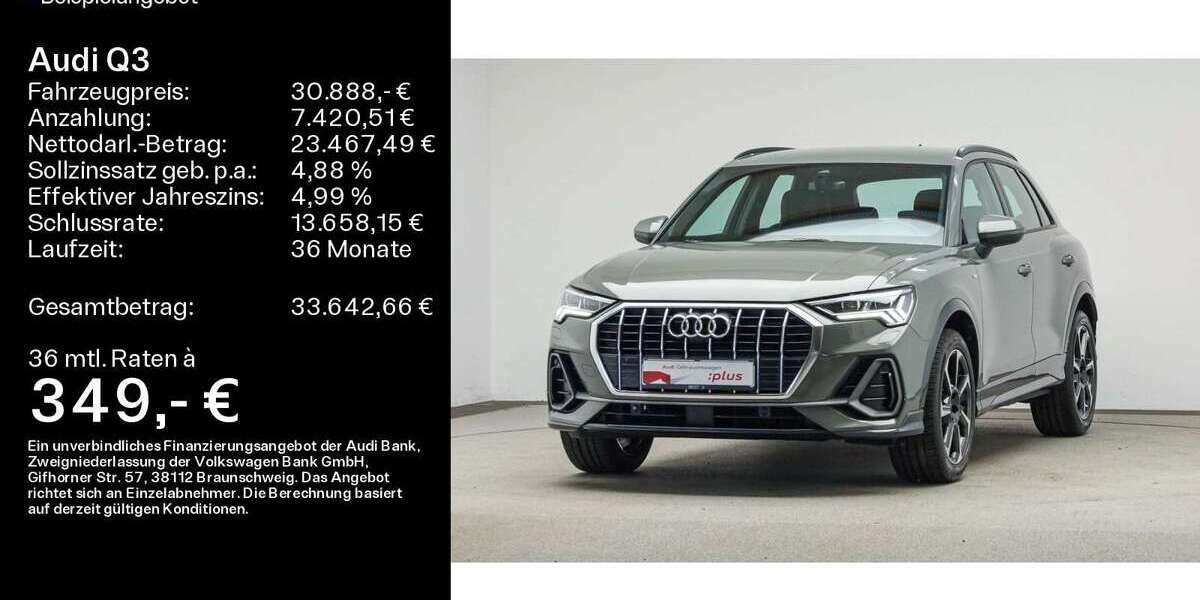 Audi Q3 31.700 km 30.888 &euro; Mühlheim a. Main 63165