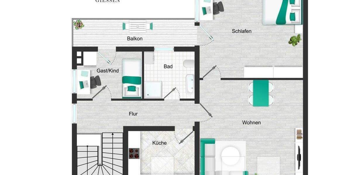 Mehrfamilienhaus, Wohnhaus Echzell - 5 Zimmer, 166 m&sup2;, 264.000&euro; | Angebot:25695894