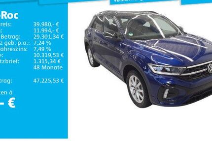 VW T-Roc 6.809 km 39.980 &euro; Hanau 63452