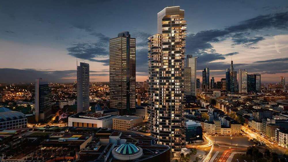 Etagenwohnung Frankfurt am Main Europaviertel - 4 Zimmer, 110 m&sup2;, 2.750&euro; | Angebot:23777540