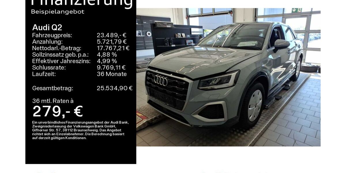 Audi Q2 45.500 km 23.489 &euro; Hanau 63452