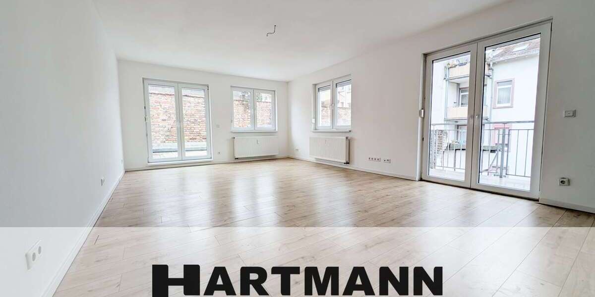 Etagenwohnung Offenbach am Main Buchrain - 3 Zimmer, 90 m&sup2;, 1.050&euro; | Angebot:25873848