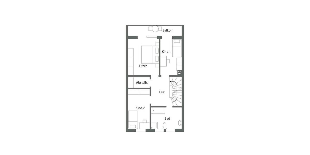 Reihenmittelhaus Aschaffenburg Damm - 5 Zimmer, 135 m&sup2;, 399.000&euro; | Angebot:25749975