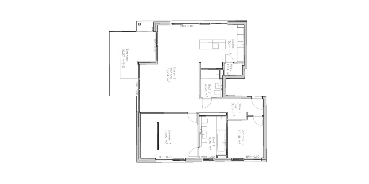 Etagenwohnung Kronberg im Taunus Kronberg - 3 Zimmer, 121 m&sup2;, 1.199.000&euro; | Angebot:25746532