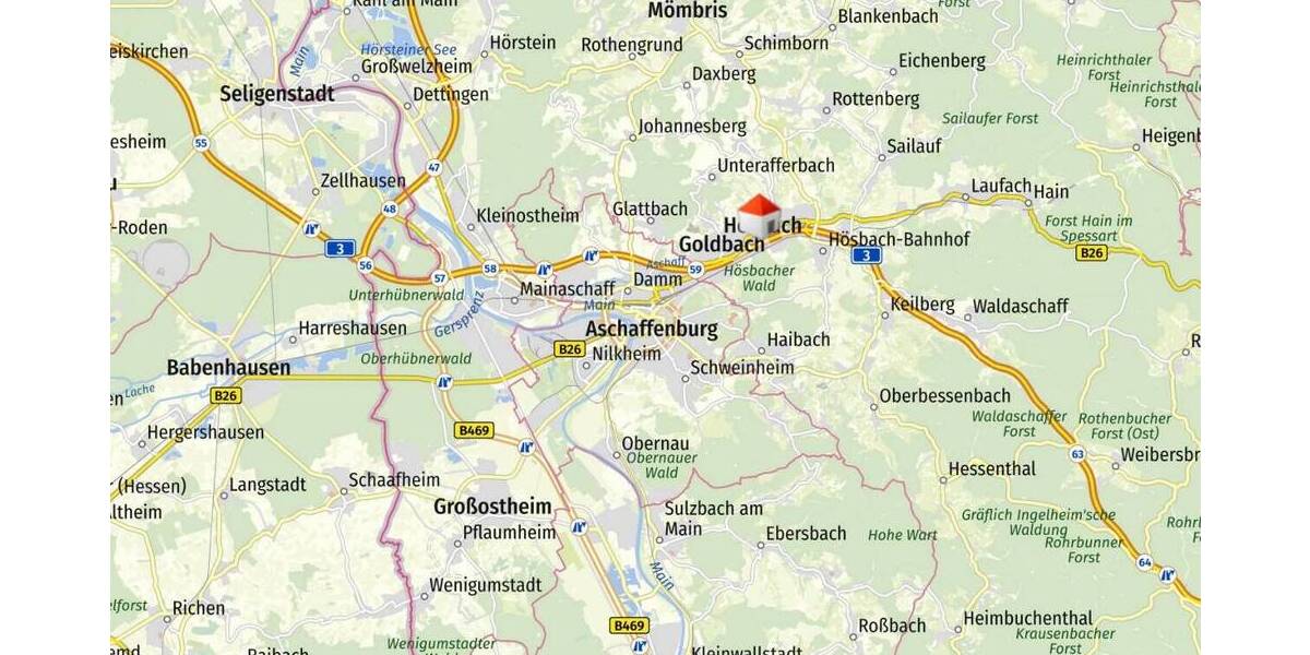 Mehrfamilienhaus, Wohnhaus Hösbach - 5 Zimmer, 110 m&sup2;, 239.000&euro; | Angebot:26744836