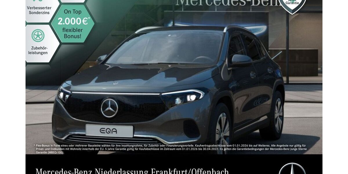 Mercedes-Benz EQA 6.351 km 39.490 &euro; Frankfurt 60599