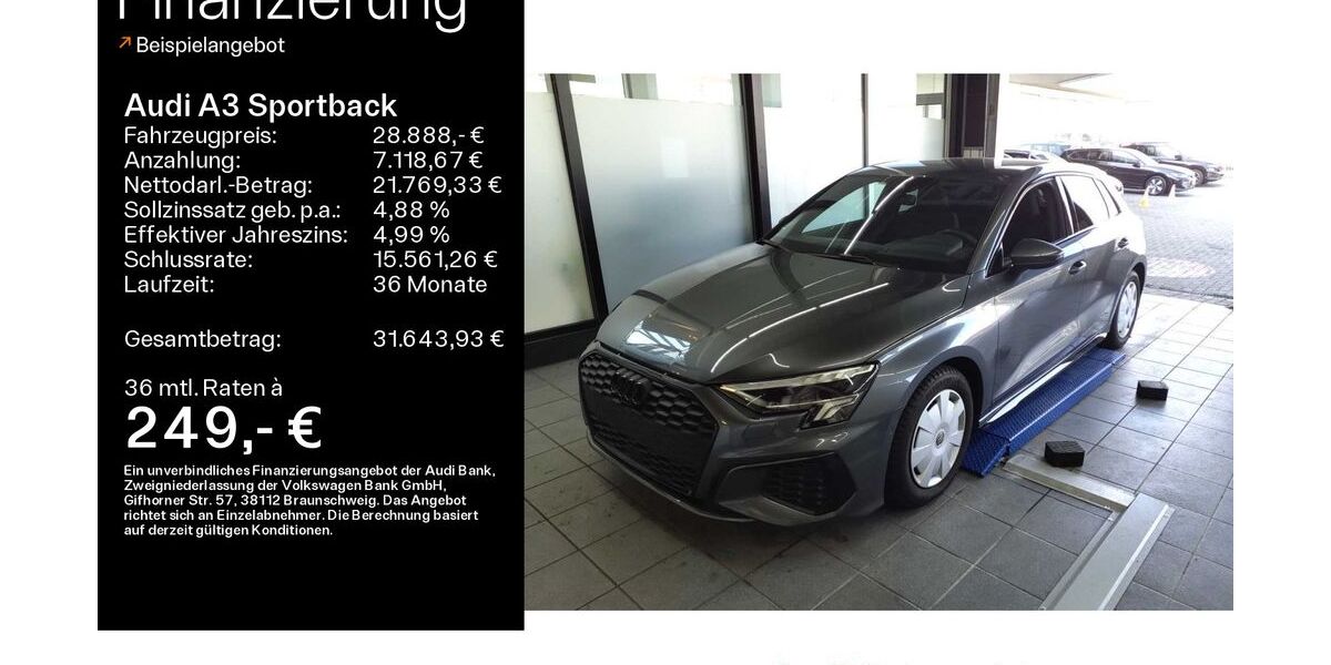 Audi A3 51.850 km 28.888 &euro; Mühlheim 63165