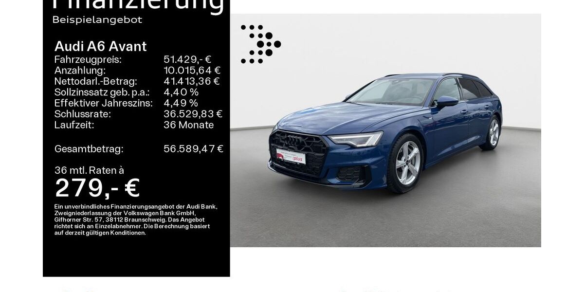 Audi A6 12.100 km 51.429 &euro; Hanau 63452