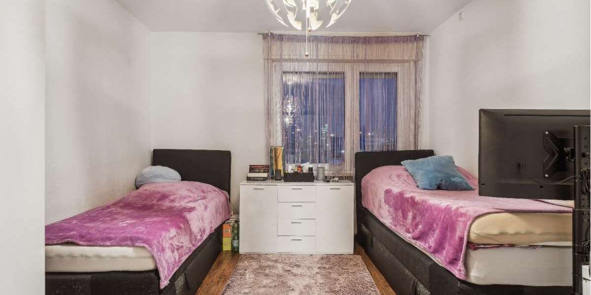 Stadtleben im Gallus: Helle 3-Zimmer-Wohnung mit Komfort - Etagenwohnung Frankfurt am Main Gallus | Angebot:23712547