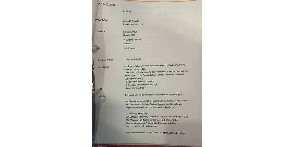 Einfamilienhaus Alzenau - 4 Zimmer, 130 m&sup2;, 149.500&euro; | Angebot:25232597