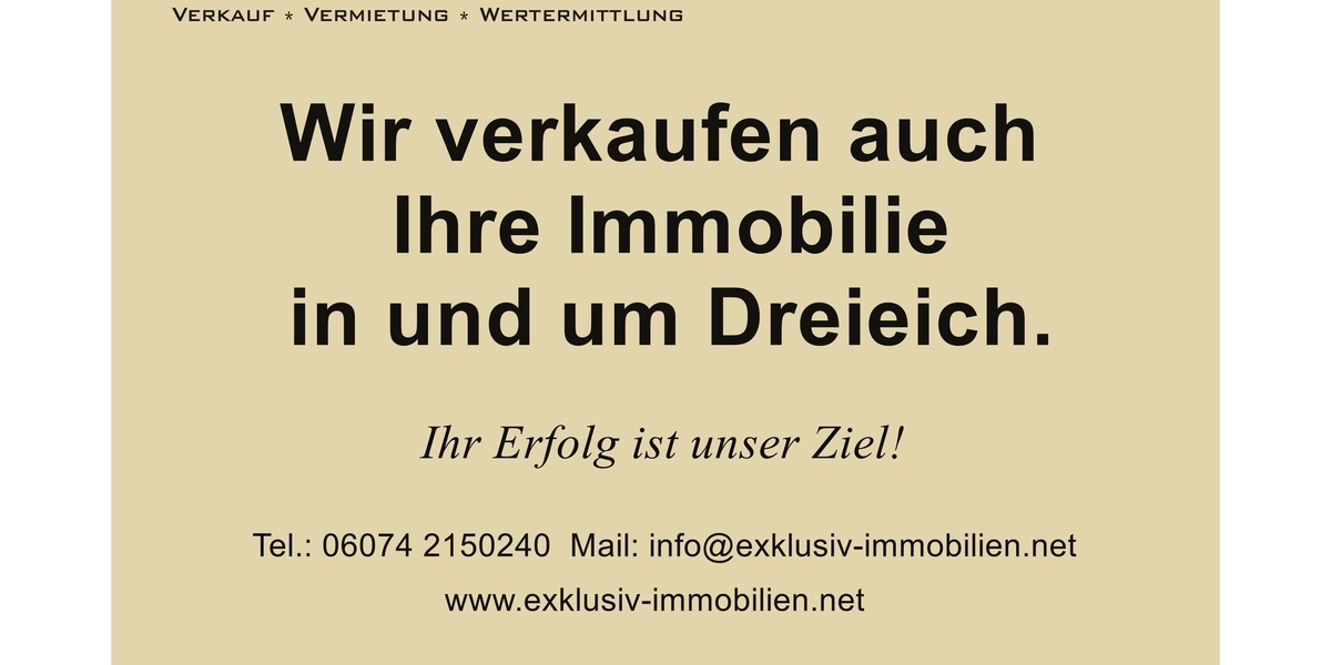 Doppelhaushälfte in Bestlage von Dreieich-Buchschlag mit großem Grundstück & Ausbaupotenzial! - Doppelhaushälfte Dreieich | Angebot:25904985