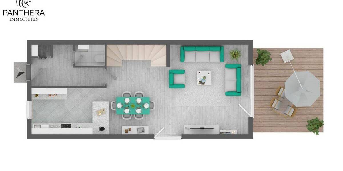 Reihenendhaus Maintal Dörnigheim - 5 Zimmer, 142 m&sup2;, 699.000&euro; | Angebot:26043641