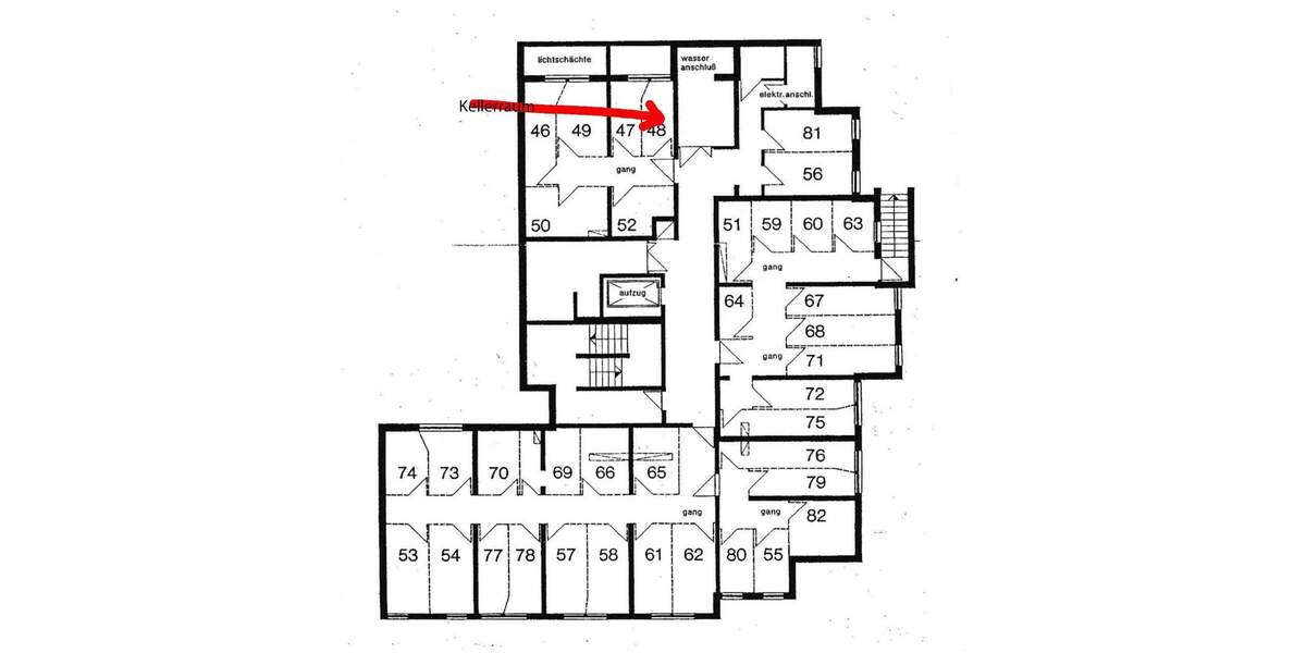 Etagenwohnung Frankfurt Eschersheim - 2 Zimmer, 71 m&sup2;, 339.000&euro; | Angebot:25744681