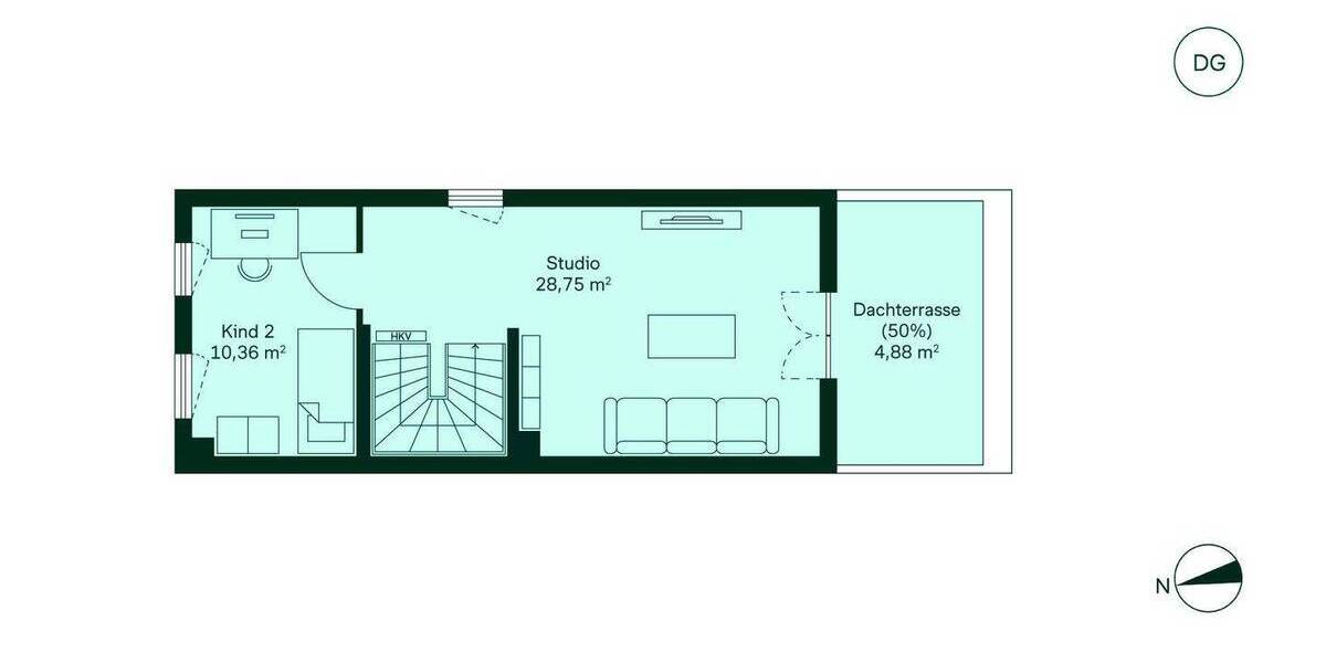Reihenmittelhaus Langen - 5 Zimmer, 156 m&sup2;, 869.900&euro; | Angebot:26672336