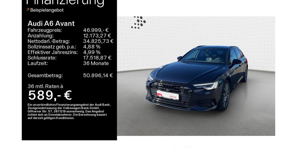 Audi A6 34.900 km 45.999 &euro; Linsengericht 63589