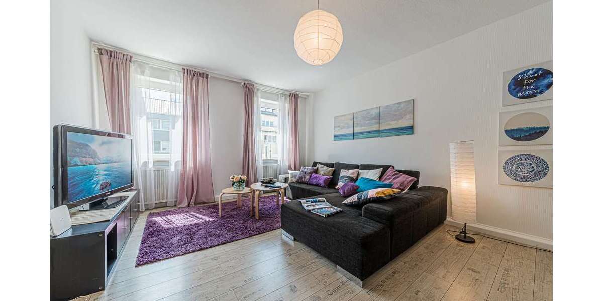 Etagenwohnung Frankfurt Bockenheim - 2 Zimmer, 60 m&sup2;, 1.750&euro; | Angebot:25599824