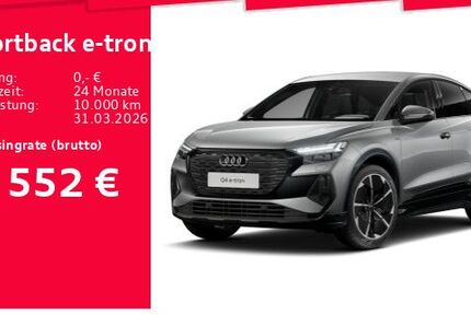 Audi Q4 e-tron 11.619 km 49.970 &euro; Frankfurt am Main 60314