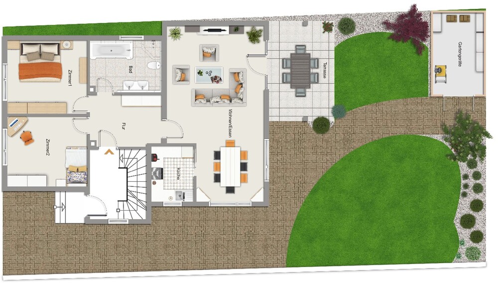 albero:) Dreifach interessant! wohnen - vermieten - investieren! - Einfamilienhaus Seligenstadt Klein-Welzheim | Angebot:27672588