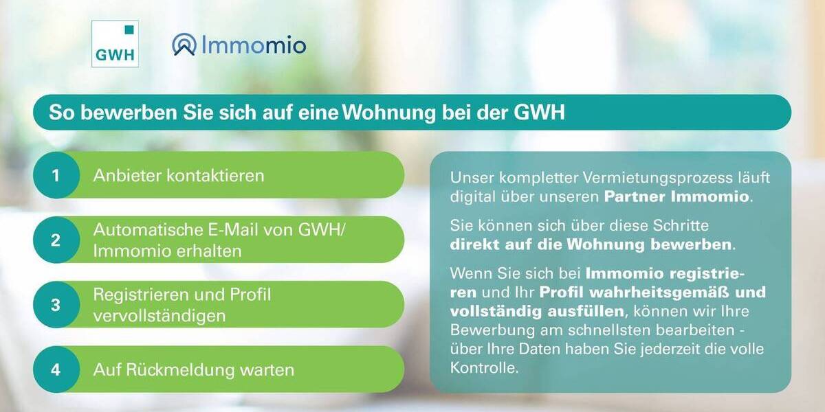 Etagenwohnung Friedrichsdorf Dillingen - 3 Zimmer, 64 m&sup2;, 850&euro; | Angebot:26556622