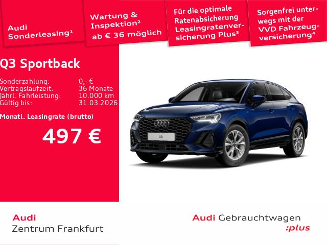 Audi Q3 16.650 km 40.999 &euro; Frankfurt am Main 60314