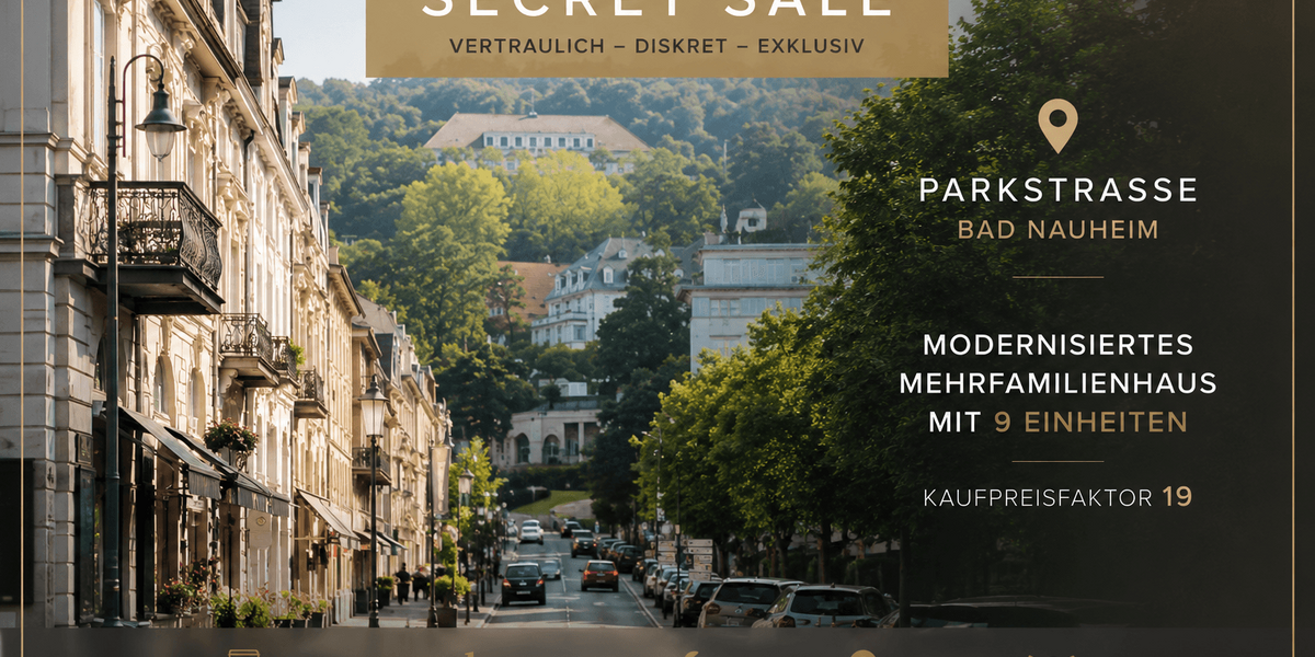 Einfamilienhaus Bad Nauheim - 27 Zimmer, 689 m&sup2;, 2.600.000&euro; | Angebot:26985407