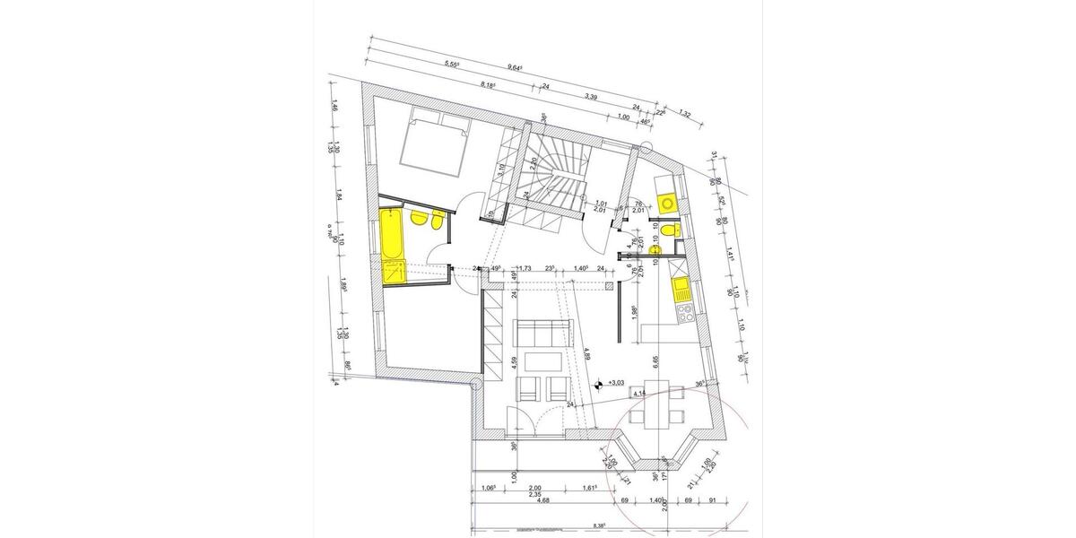 Etagenwohnung Seligenstadt - 3 Zimmer, 89 m&sup2;, 1.150&euro; | Angebot:25416521