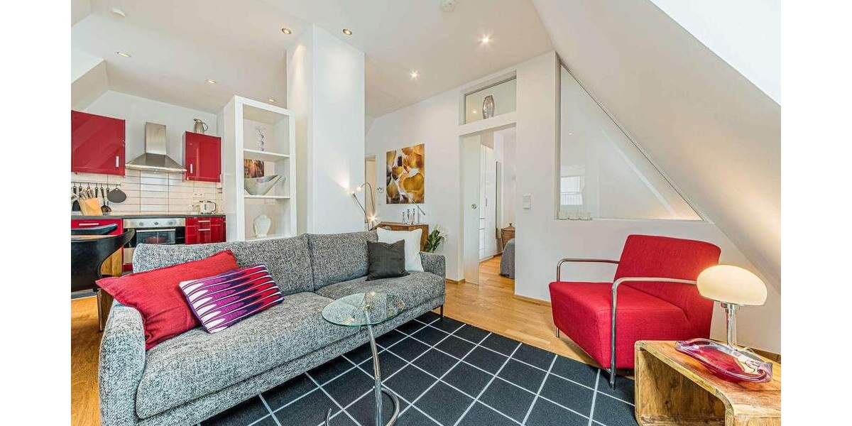 Etagenwohnung Frankfurt am Main Ostend - 2 Zimmer, 42 m&sup2;, 1.590&euro; | Angebot:25661922