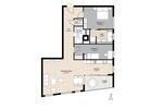 Etagenwohnung Frankfurt am Main Bockenheim - 3 Zimmer, 111 m&sup2;, 730.000&euro; | Angebot:26888163