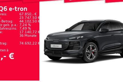 Audi Q6 e-tron 12.142 km 67.850 &euro; Frankfurt am Main 60326